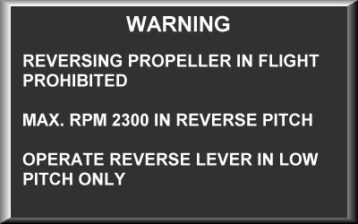 Reverse Placard