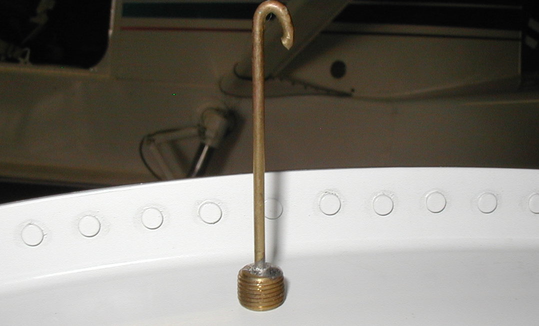 Hull Plug with Hook